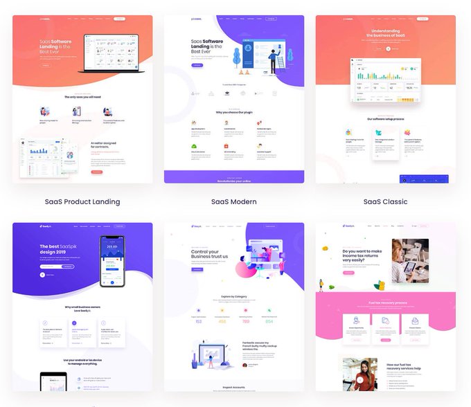 B2B SaaS Landing Page UI/UX Design - Behance