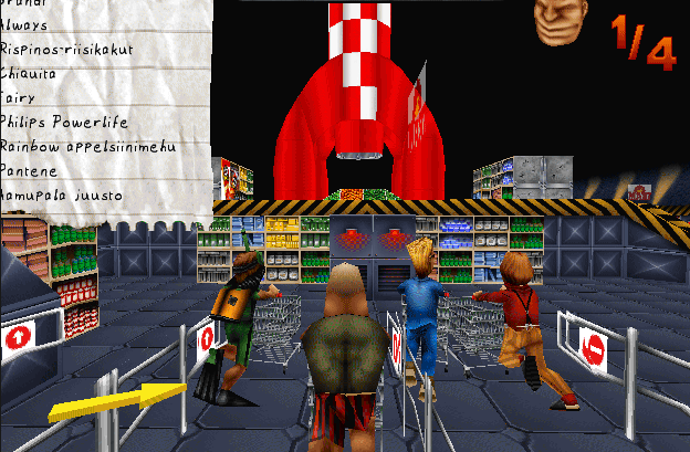 game_obscure's tweet photo. Mega Game 1 / Mall Maniacs (1999)

Developed by Unique Development Studios. https://t.co/oY1lMdiQiB