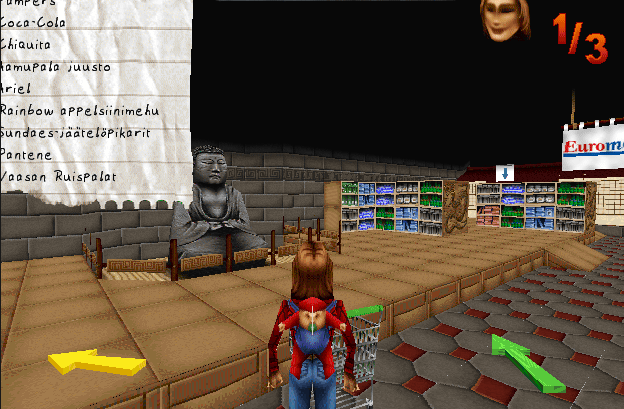 game_obscure's tweet photo. Mega Game 1 / Mall Maniacs (1999)

Developed by Unique Development Studios. https://t.co/oY1lMdiQiB