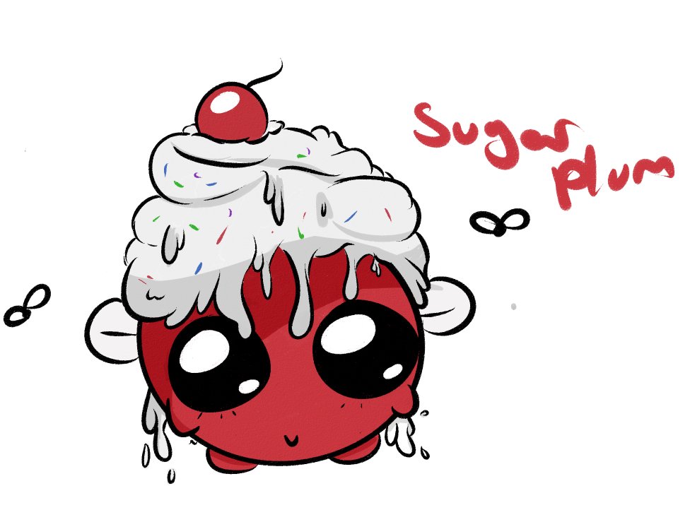 #tboixmas day 3 - the sugar plum is real #bindingofisaac