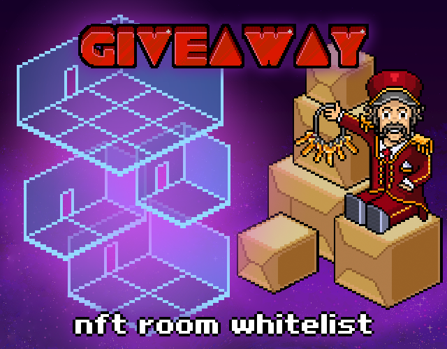 Habb_OG's tweet photo. We are giving away 5 WL spots for the #Habbo Genesis Room Mint! 🚀

✨ Follow @HabboWeb3 &amp; @HabboNFT
✨ Like and Retweet
✨ Tag 3 friends

🕐 Winners picked 9th of December

🚨 #Whitelist #Giveaway #HabboNFT #NFT #WL https://t.co/RnuWhFTTPM