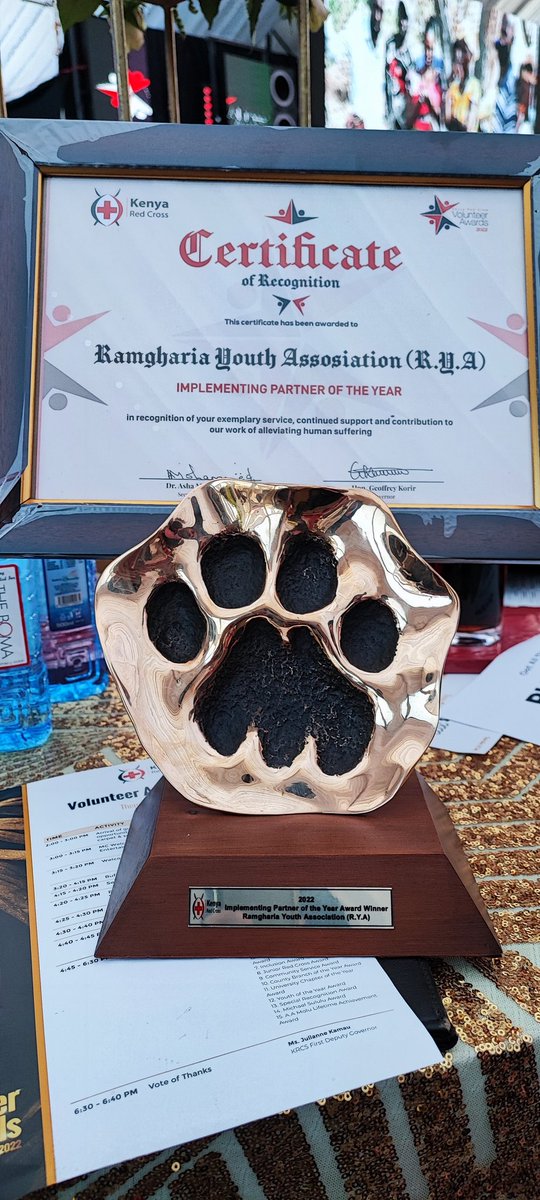 RamgarhiaYouth's tweet photo. At the Kenya Red Cross Society Awards
Implementing Partner Awards
#sevawithoutboundaries
#togetherandbeyond
@KenyaRedCross
@AshaMohammed_ https://t.co/Fuv9gabs2N