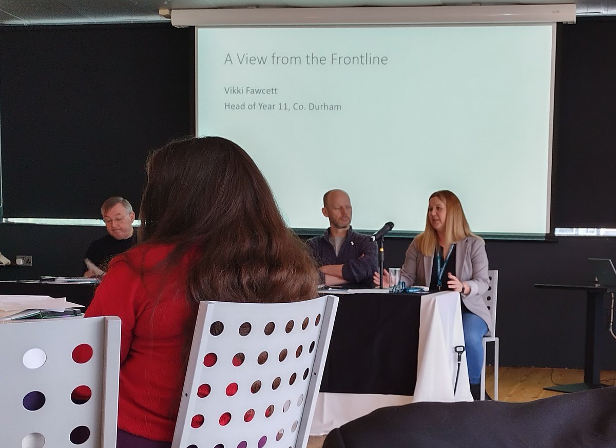 Secondary teacher <a href="/VikkiFawcett/">Vikki Fawcett</a> outlines the impact on students of the focus on solely high stakes exams to determine qualifications - futures are decided on the basis of one exam on one day; how is this fair?
<a href="/NEUnion/">National Education Union</a> <a href="/AssessmentEra/">NewEraAssessment</a>