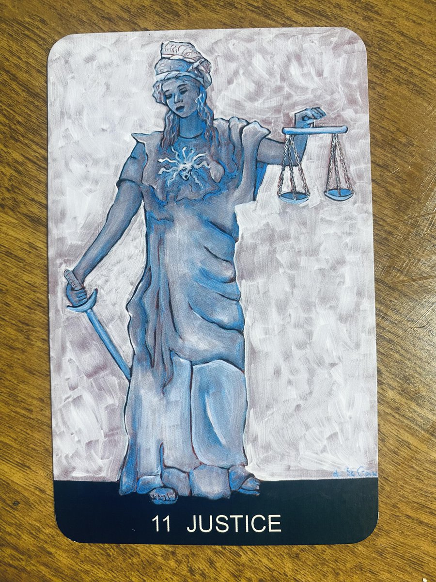 gateway_plug's tweet photo. Tarot Offering: Justice

They say a coward dies many deaths. But the Brave, the Faithful die many more.

If we are to learn what this lifetime intends us to learn, to be a useful vehicle for the Divine, then we must have constant small deaths, pruning, remaking ourselves anew. https://t.co/uatGns7mtl