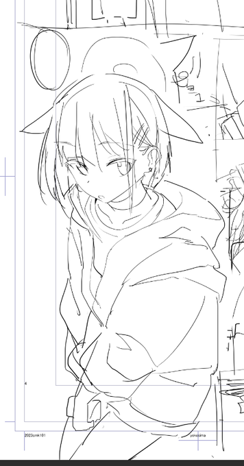 寄せようとしても寄らんので好き勝手に描くことにした かわいい 