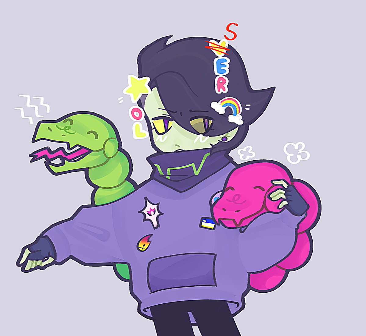 Dgenshin_Impact's tweet photo. #brawlstarsfanart #BrawlStars #BrawlStarsEdgar https://t.co/uDrzVY6adH