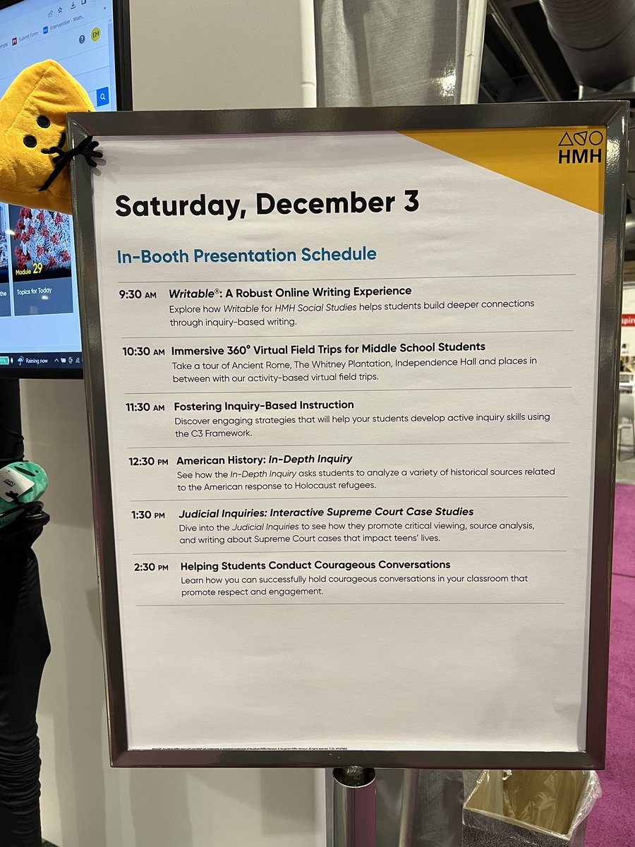 Raheela Shaikh (@msraheelashaikh) on Twitter photo Day 2 <a href="/NCSSNetwork/">National Council for the Social Studies (NCSS)</a>. Join us for one of our great workshops! <a href="/HMHCo/">HMH Education</a> Day 2 <a href="/NCSSNetwork/">National Council for the Social Studies (NCSS)</a>. Join us for one of our great workshops! <a href="/HMHCo/">HMH Education</a>