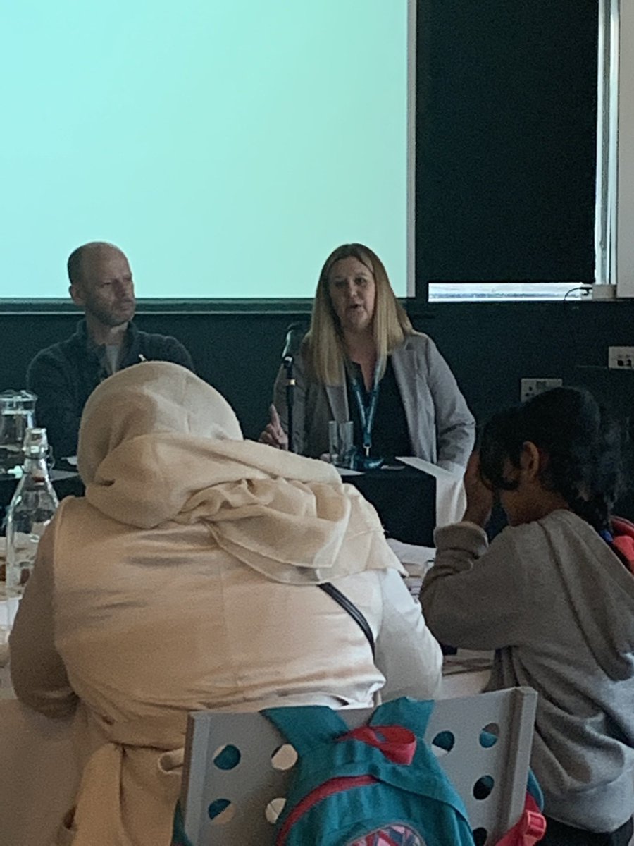 Fantastic contribution from Vikki Fawcett, head of Year 11 at a secondary School in Durham talking about the impact of social and economic inequality on children’s learning and how high stakes exams exacerbate inequality 
<a href="/AssessmentEra/">NewEraAssessment</a>