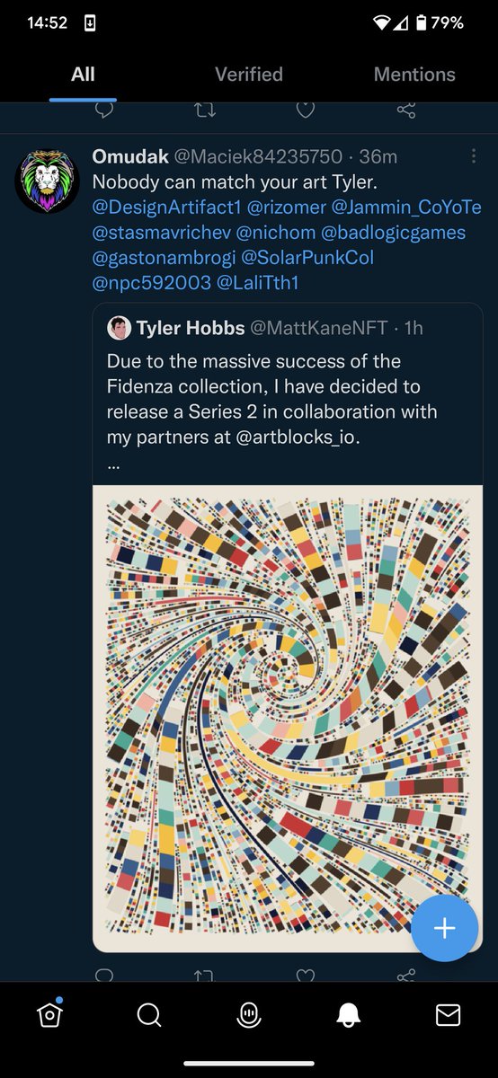 badlogicgames's tweet photo. Wow, my notifications are full of this shit now. Thanks, Space Karen, you make leaving this place easier and easier. 

I'm mot going to do your work for you and mark all this crap as spam. 

We are now Twitters anti-spam department. https://t.co/fFSqPschuw