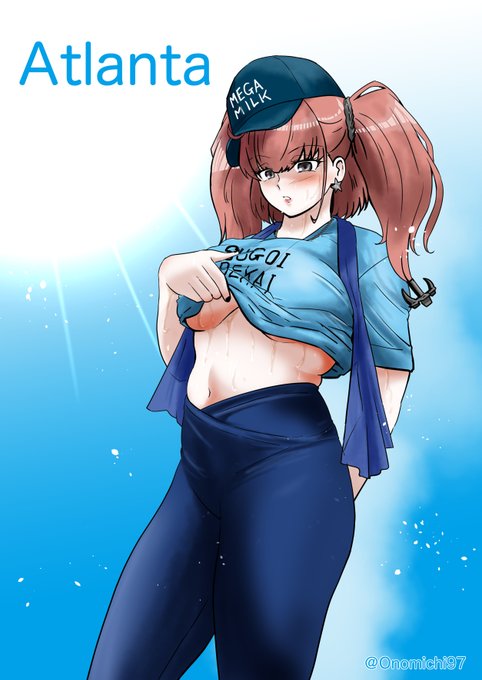 スポーティーな汗っかきアトランタ
 #艦これ版真剣お絵描き60分一本勝負_20221203 