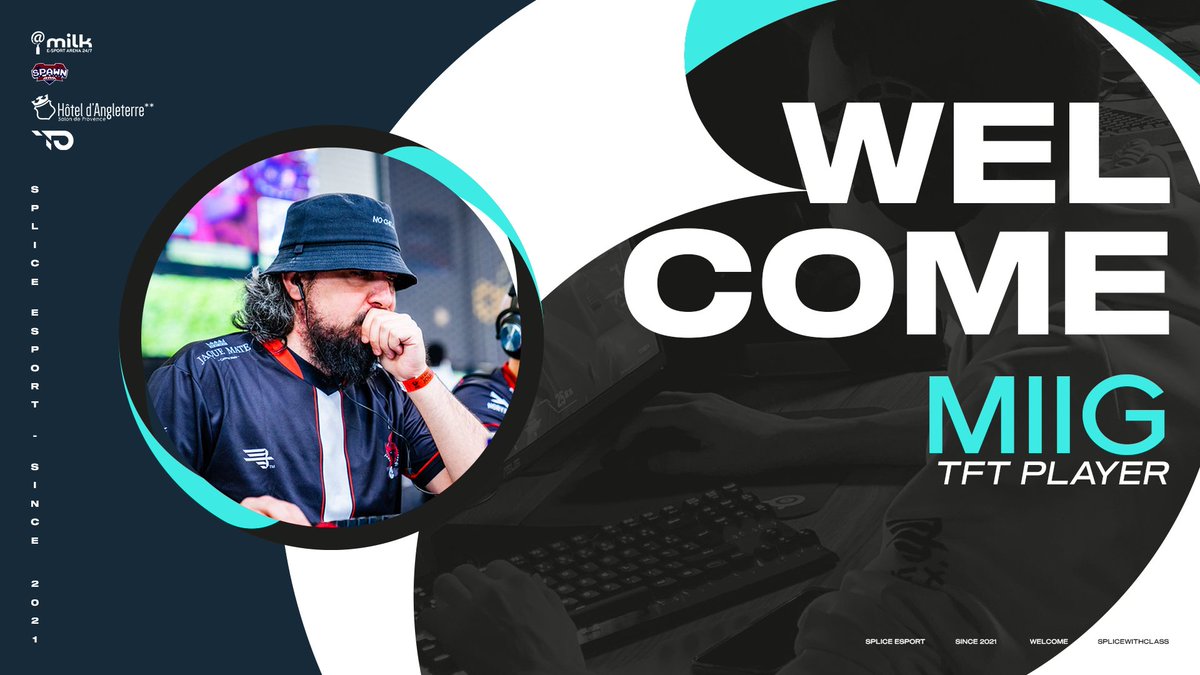 Aujourd'hui c'est <a href="/MiigTFT/">DSC Miig</a> qui vient étoffer notre effectif <a href="/TFT/">Teamfight Tactics</a> ! 

Un nouveau gros joueur en qui nous accordons notre confiance et qui sera à surveiller de très près 👀

Bienvenue chez toi, Miig ! 

#SpliceWithClass