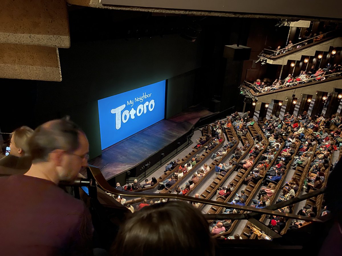 This afternoons treat #myneighbourtotoro Now I’ve heard it’s so amazing wish I’d bought better seats!