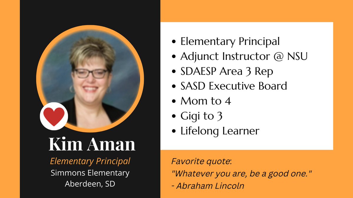 Good Morning from South Dakota! I am an elementary principal here. #NT2T