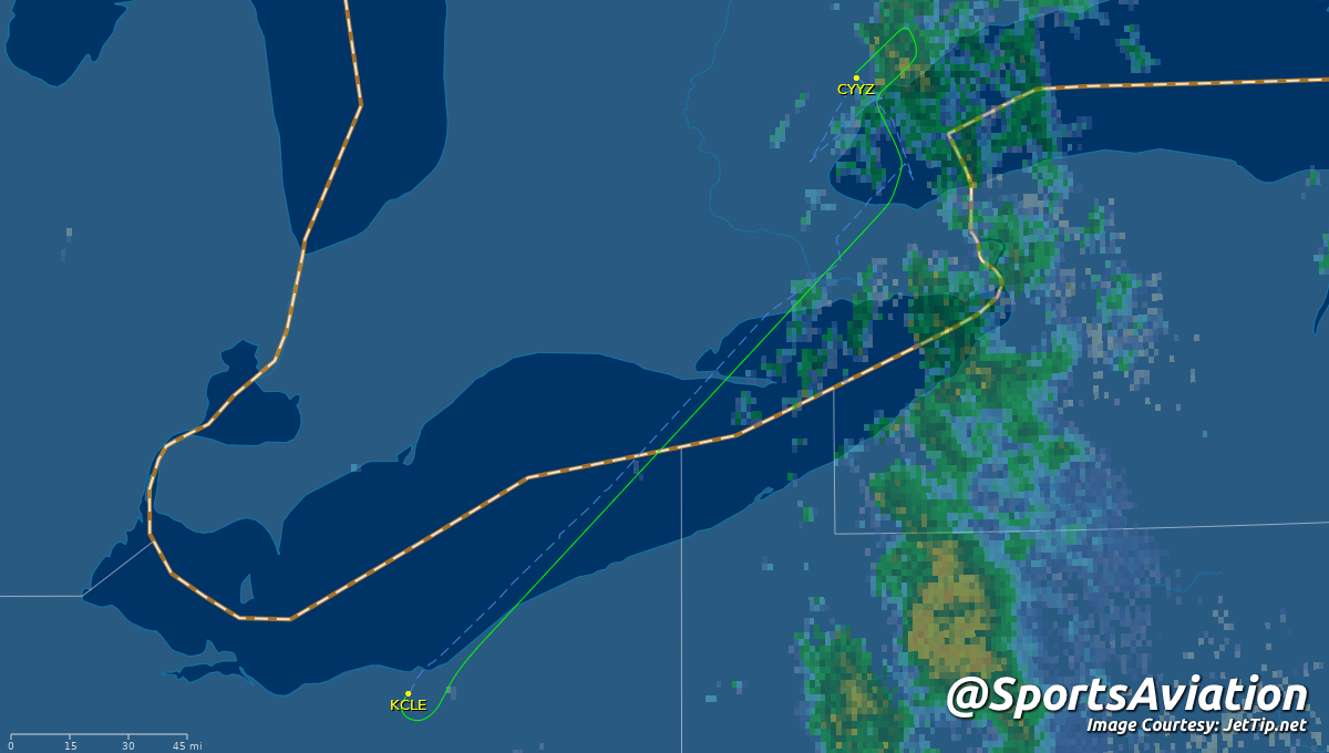 SportsAviation's tweet photo. 🏀 Orlando Magic (@OrlandoMagic) #MagicTogether
🆚 L @ Cleveland Cavaliers #LetEmKnow #ORLvsCLE
⏭️ Toronto Raptors #WeTheNorth #ORLvsTOR
✈️ N664DN | DAL8937 | B752
🛫 CLE - 11:44 pm ET
🛬 YYZ - 12:23 am ET
📡 Tracking: https://t.co/GDoyz3cY3w https://t.co/nOymK5TnIL