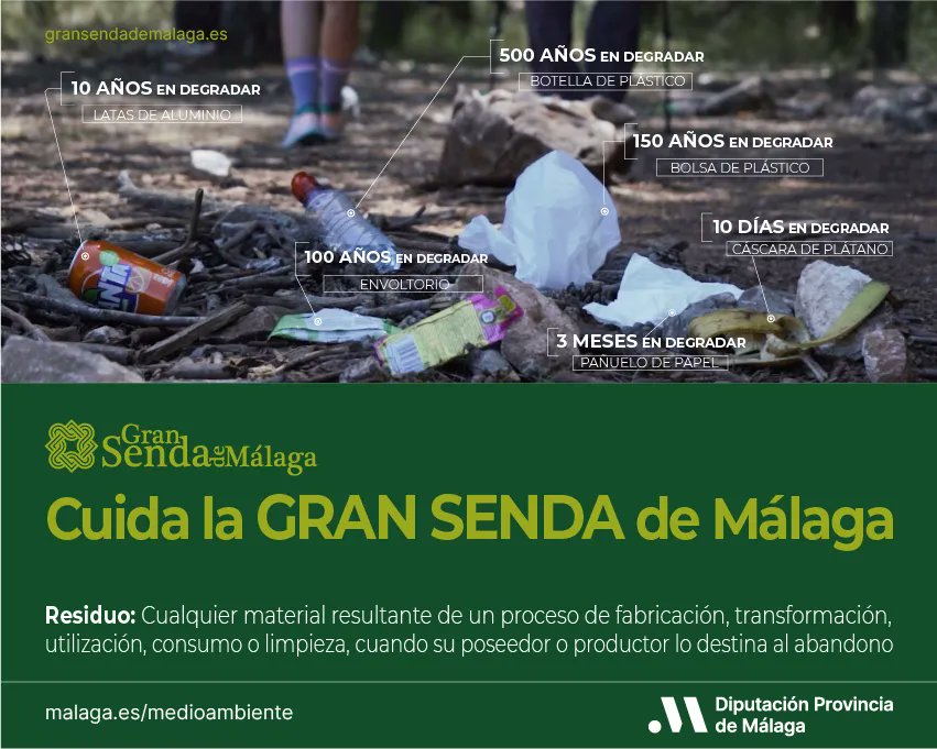 diputacionMLG's tweet photo. Cuida la @GranSendaMalaga. https://t.co/9xqXbdISQ0