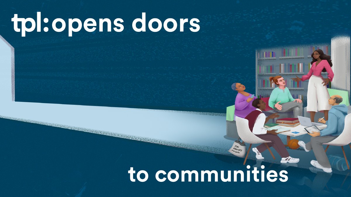 Make a connection at the library. We’re in every neighbourhood, waiting for you! Drop in, meet friends, make new ones, or relax and just be. Find your people at TPL. tpl.ca/opensdoors #TPLOpensDoors