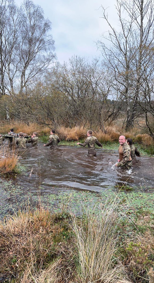 What better way to spend a Saturday morning than running the endurance course. Well done to our New Entries for cracking this along with the Training Team and Capt Trev Naughton, who seems the happiest of the lot!@RMBandService <a href="/HMNBPortsmouth/">HMNB Portsmouth</a> #MoreThanMusic