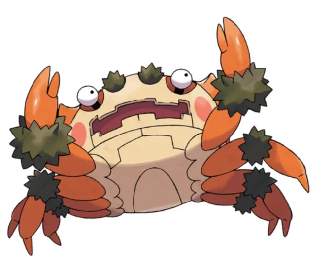 これなんでガケガニびっくりしてるのか3日間くらい考えたんすけど、多分こうかなって。 