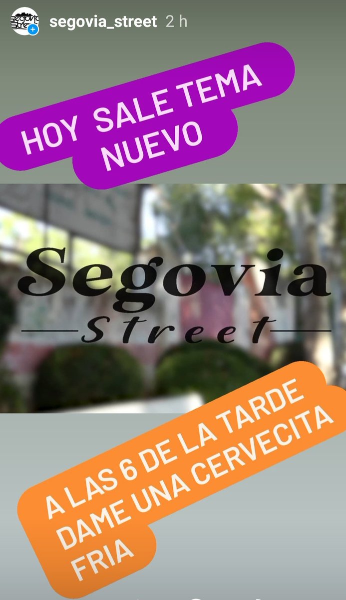 SegoviaStreet's tweet photo. Vamos hay que verlo
Segovia Street YouTube https://t.co/OpBfZq20BM