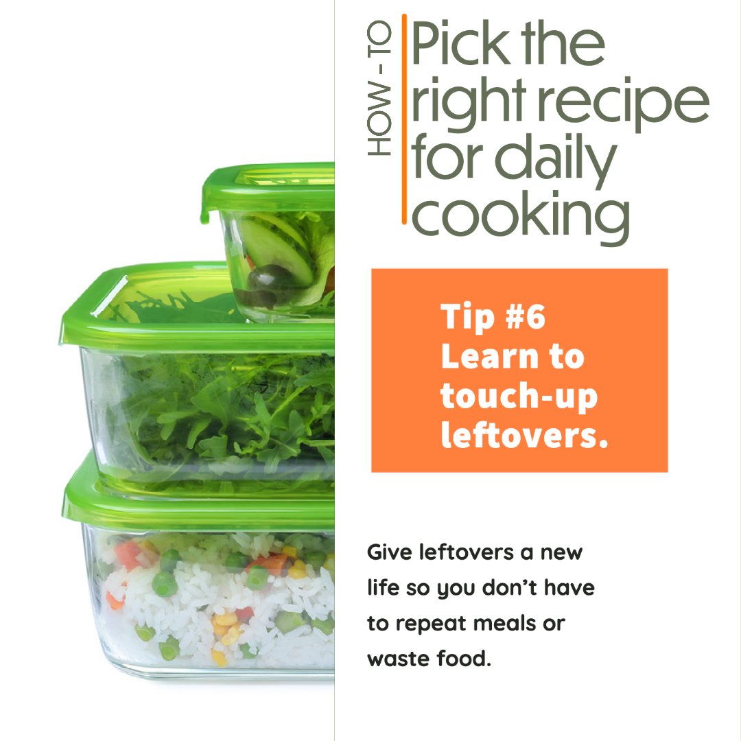 voiceoftinychef's tweet photo. How to pick the right recipe for daily cooking! #Cooking #Meal #Kitchen #Pantry #Fridge #Tips #CookingTips #CookingHacks #Motivation #KitchenMotivation #Recipe

@sanjeevkapoor

https://t.co/JIJzys3CFE https://t.co/oQC5KK45tE