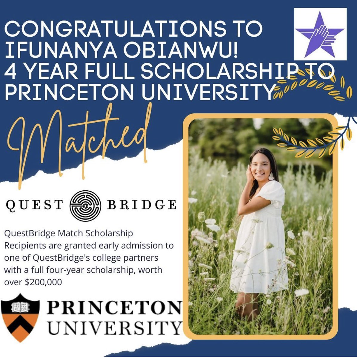 Screaming 🗣🗣🗣 
🚨CONGRATULATIONS🚨 to one of our XC and track and field athletes Ifunanya Obianwu ‼️‼️FOUR-YEAR FULL RIDE to PRINCETON UNIVERSITY ‼️‼️‼️‼️‼️‼️We are so proud of you IFY!!! 💕🥹🎉