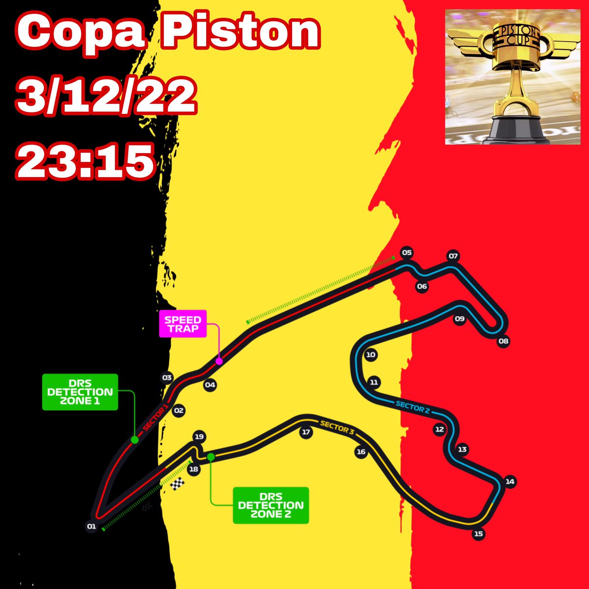 Llega el desenlace la copa Piston!

Esta noche en #twitchtv viviremos la última carrera donde el campeonato de constructores esta en juego.

¿Te lo vas a perder?