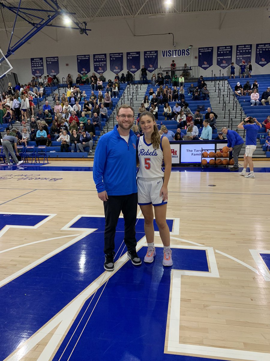 1rebelgirlhoops's tweet photo. A few pictures from senior night last night. We are so proud of our senior, @AnnaTowry, and all that she has accomplished! Happy Senior Night! https://t.co/j57NJhpRo2