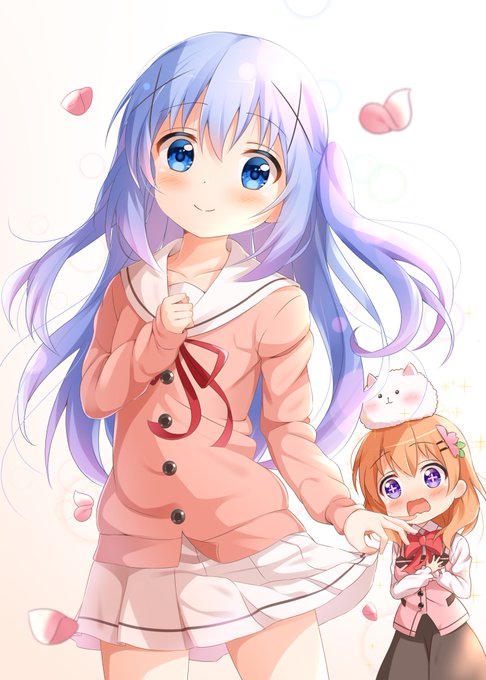 チノちゃん誕生日おめでとう!
ココアちゃんの制服も似合うよね!

#香風智乃生誕祭2022 
#gochiusa 