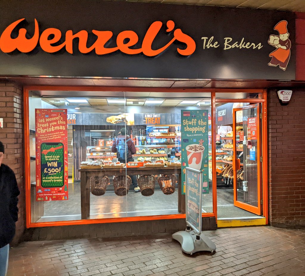 FollowBarnaby's tweet photo. Great to be back in the UK getting vegan snacks from my favourite bakery @Wenzelsthebaker https://t.co/6HfdYMLRgv