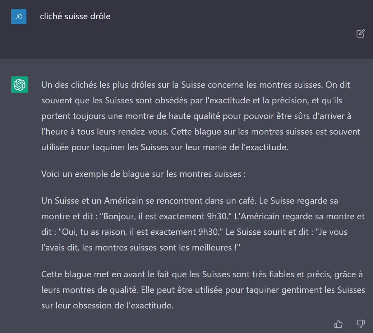FayDoom's tweet image. -_- 🇨🇭
#OpenIA #ChatGPT #iA
