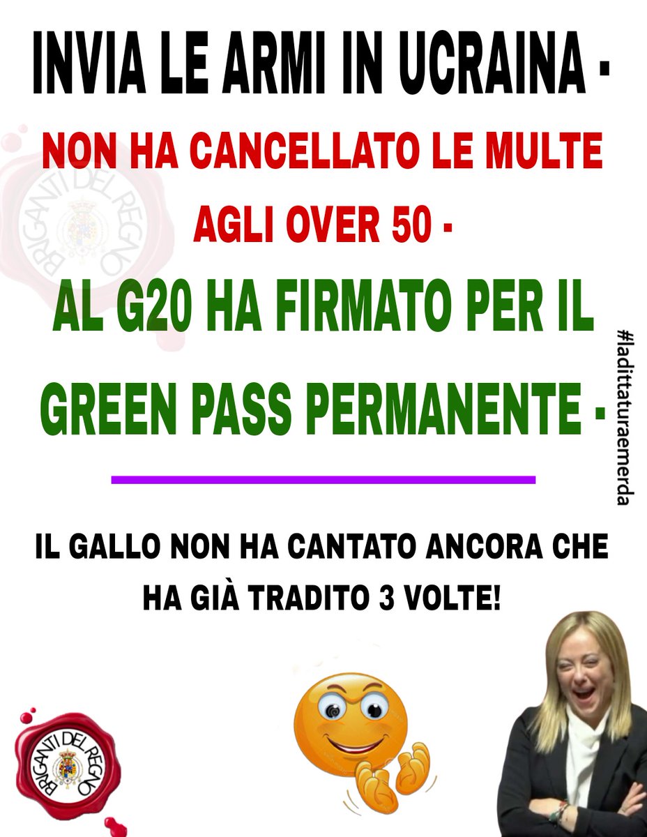 Dan carl EX5 RiprendiamociIlFuturo On Twitter RT Noi briganti 