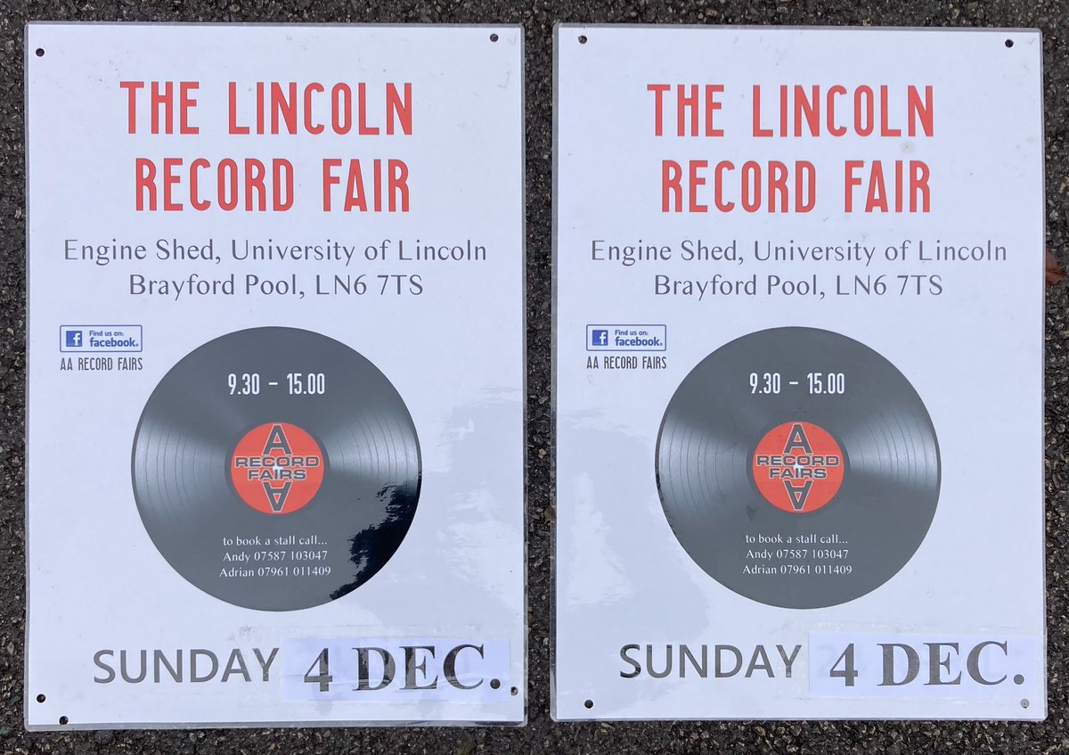 Lincoln Christmas Market Record Fair.  When its cold &amp; wet tomorrow come inside the biggest indoor venue in Lincoln and checkout all the media: vinyl, CDs, pictures, etc. An alternative Christmas market: 100 tables.