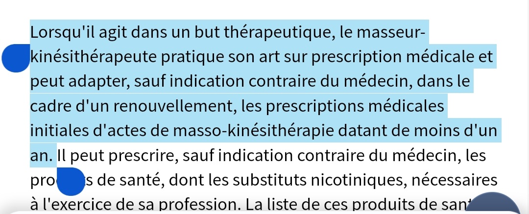 Hadrien_Tho's tweet image. C'est fou, @Assur_Maladie arrive à proposer qqch DEJA dans la Loi (avec un décret jamais publié...), ou bien sur lesquelles elle n'a pas la main (frais de scolarité en IFMK)

Je m'attendais à rien mais je suis quand même déçu 😠

Source : Article L4321-1 du CSP 

#TeamKiné