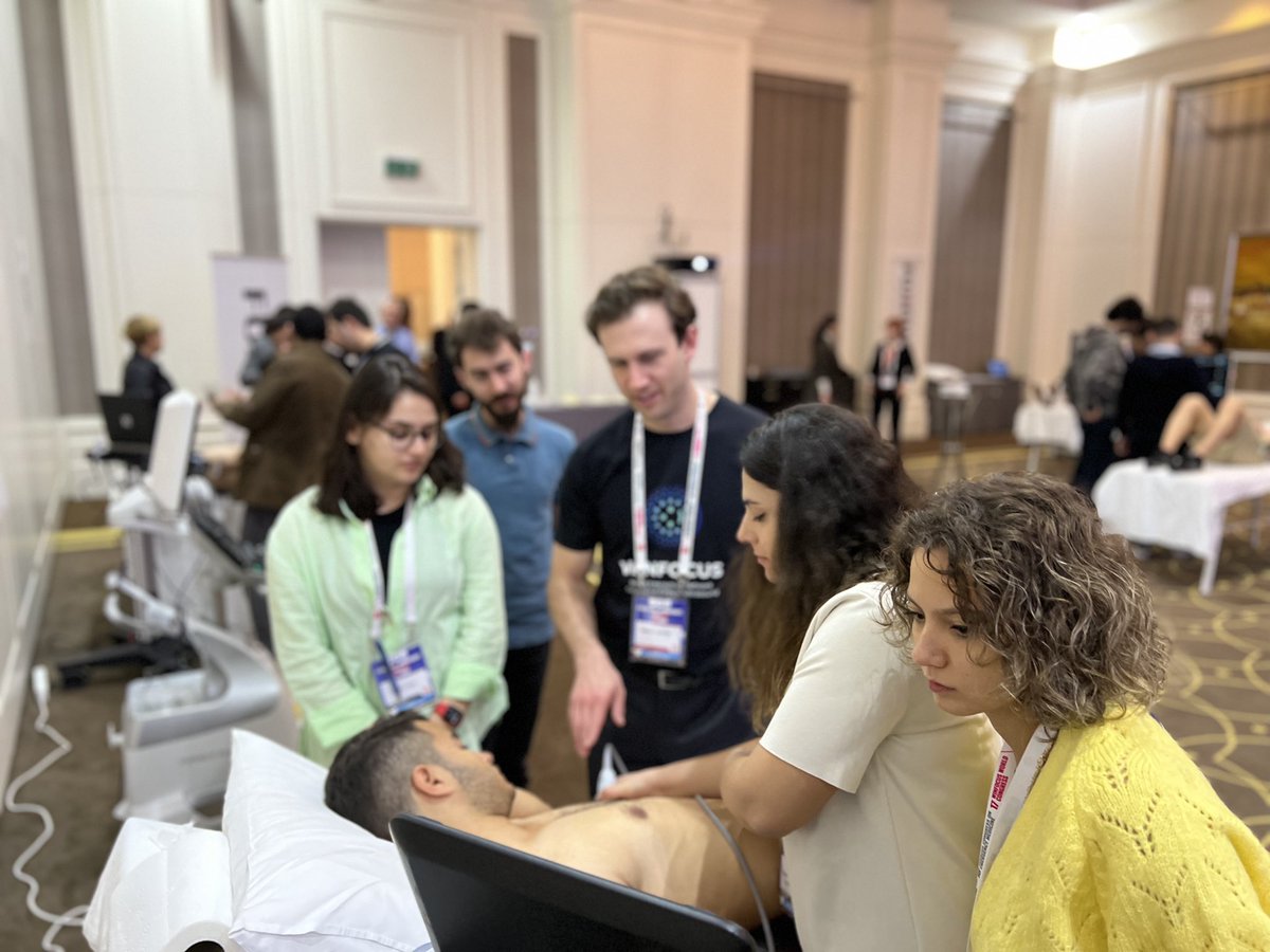 <a href="/WINFOCUS/">WINFOCUS WORLD</a> bringing together Emergency Medicine residents from Istanbul and our stellar fellow <a href="/RobertAdrianMD/">Robert James Adrian</a> <a href="/tatdkongre/">TATD KONGRE</a> #EACEM22 #TATKON22 #WINFOCUS22