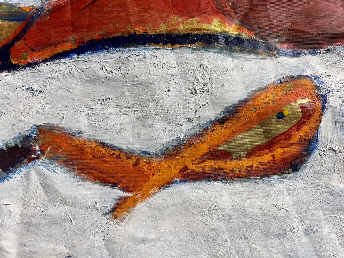 swimdeep's tweet image. Fish
Leather paint, oils, oil crayon on Dacron

#paintedsail #sail #dacron #Listen #livepainting #creativeprocess #oilcrayon #canvas #michaelornstein #listenbreathevision #Fish #privateartcollection #artcollector #marisi #sonsofanarchy #love #alternativepaintings #functionalart