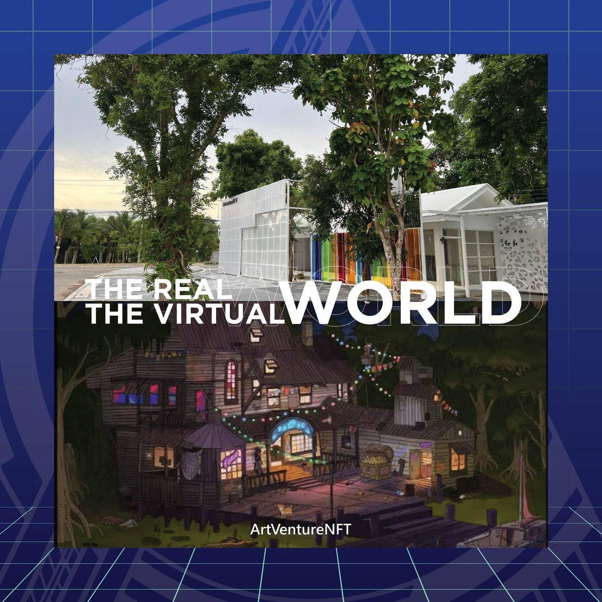 JATF78's tweet photo. Art in the real world,
Enjoyment in the virtual world. These two are going to bridge here at ArtVentureNFT soon. See you in a bit!

👉  https://t.co/4JMgDqlqQv

#ArtEvent #ArtExhibition #NFTArt #ArtVentureNFT https://t.co/H6ZFB2BaOR