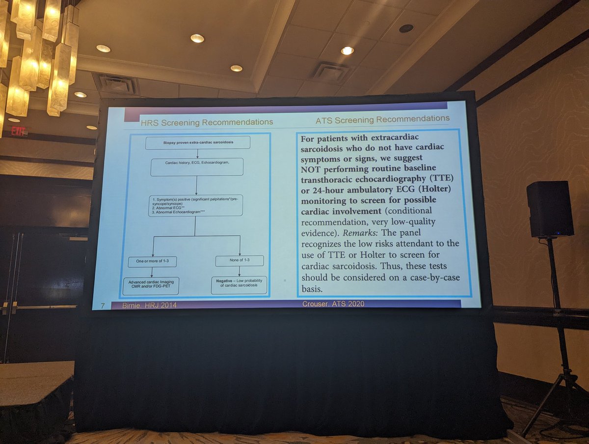 On going talk on Cardiac Sarcoidosis by @AmitRPatelMD at @demanddeborah @cvi_phila #DHLCVI22 @AmitRPatelMD @gina_lundberg @drmalissawood @krishnapatel888 @robbinsi4291 Know the disease Multidisciplinary team Know the literature Know your imaging tools