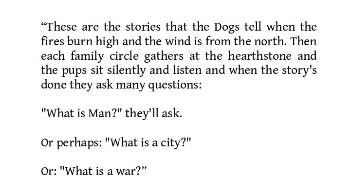 peeterzerblat's tweet image. Clifford D. Simak, &quot;City&quot;
#Fellas