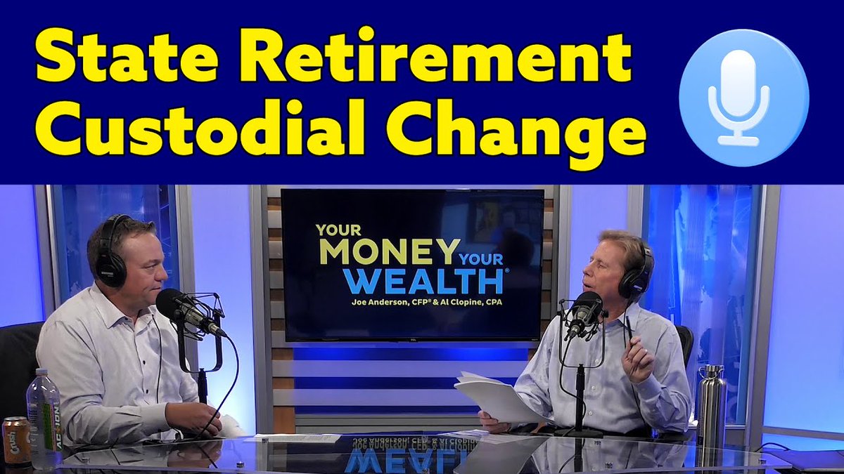 inspiredmoneyfm's tweet photo. My State Retirement is Held at an Insurance Company. What Can I Do? | YMYW Podcast https://t.co/EH064QVG83 | Your Money Your Wealth @ymywshow #StateRetirement #RetirementPlanning #Investment #TaxStrategies #Taxes #YourMoneyYourWealth https://t.co/D3TCpwweOT