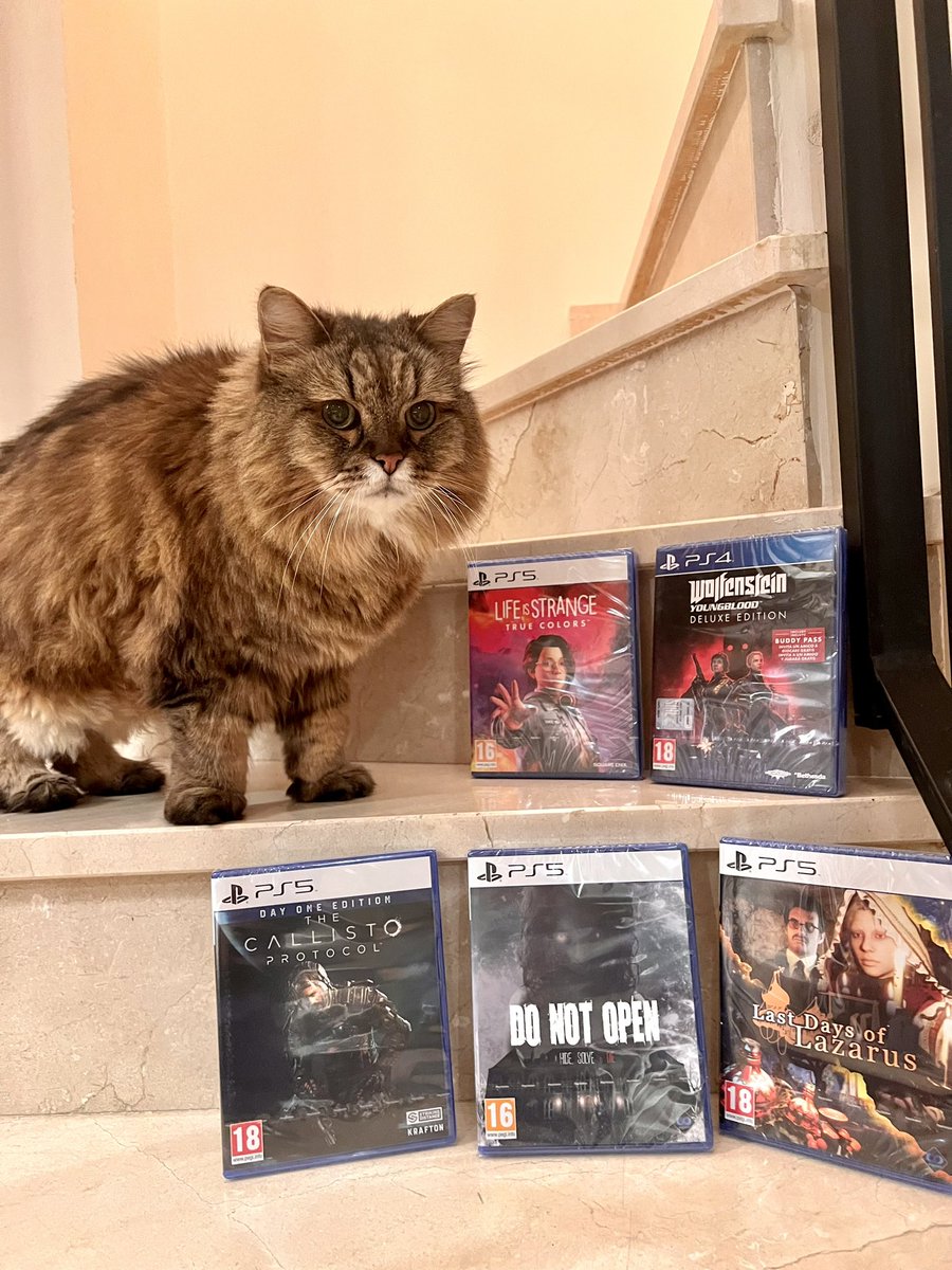 AdriaHernan's tweet image. ¡Qué preciosidad! Y los juegos que lo acompañan también 😊.
#donotopen #TheCallistoProtocol #lastdaysoflazarus