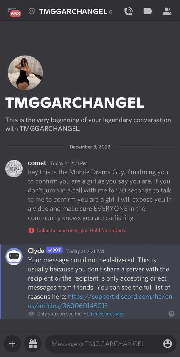 Mobile Drama Guy on Twitter "Someone please get her to accept my discord friend request and get