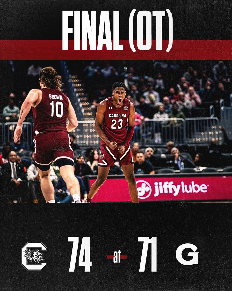 Proud of this 𝑻𝑬𝑨𝑴. 🤙

#Gamecocks // #ForeverToThee