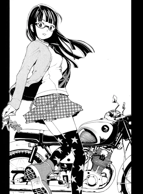 今日の過去絵は、CB72です。
ピグマで描いてた頃の絵です。 