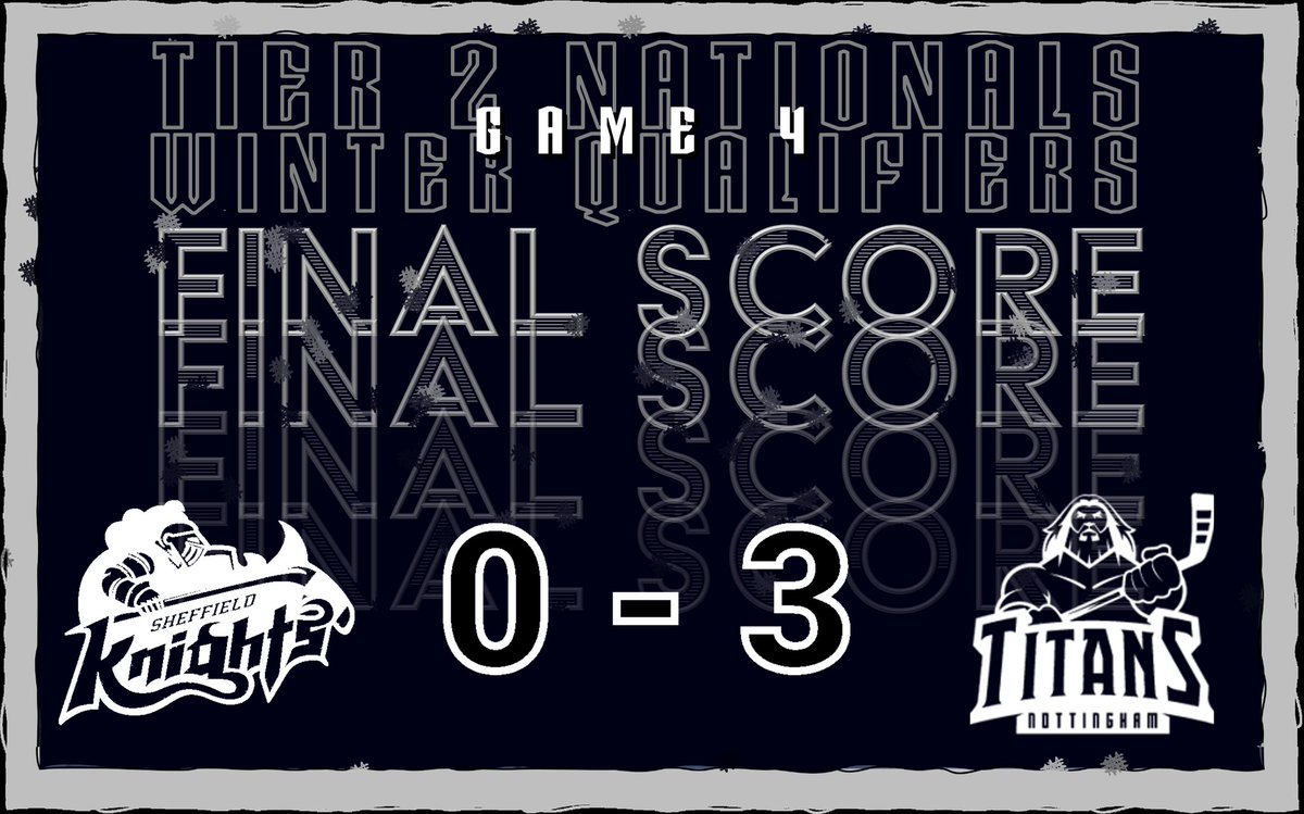SheffKnights's tweet image. G A M E  4

Another tough one against the Titans

The final game of the day is currently taking place against the Dekstars⭐

#ItsKnightTime🤺