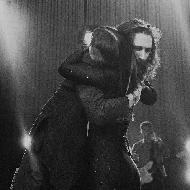 daily hozier pics & vids on Twitter: "hozier & maren morris performing