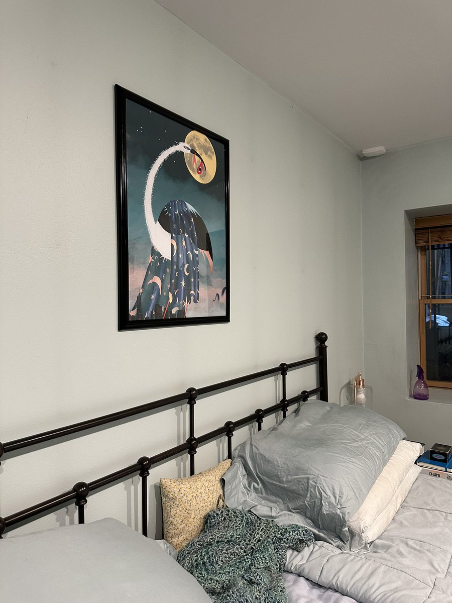 edukindness's tweet photo. Just by being bird and bright color loving bisexuals @SarahAMoga and I have accidentally turned our home into a @jpbrammer museum https://t.co/doP9GEXq4j
