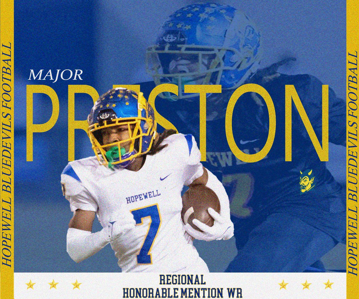 Hopewell Football tweet media