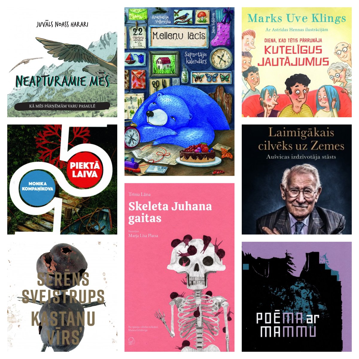 Ko lasīt decembrī? Iesaka grāmatu blogeri: bit.ly/3VMAQVN