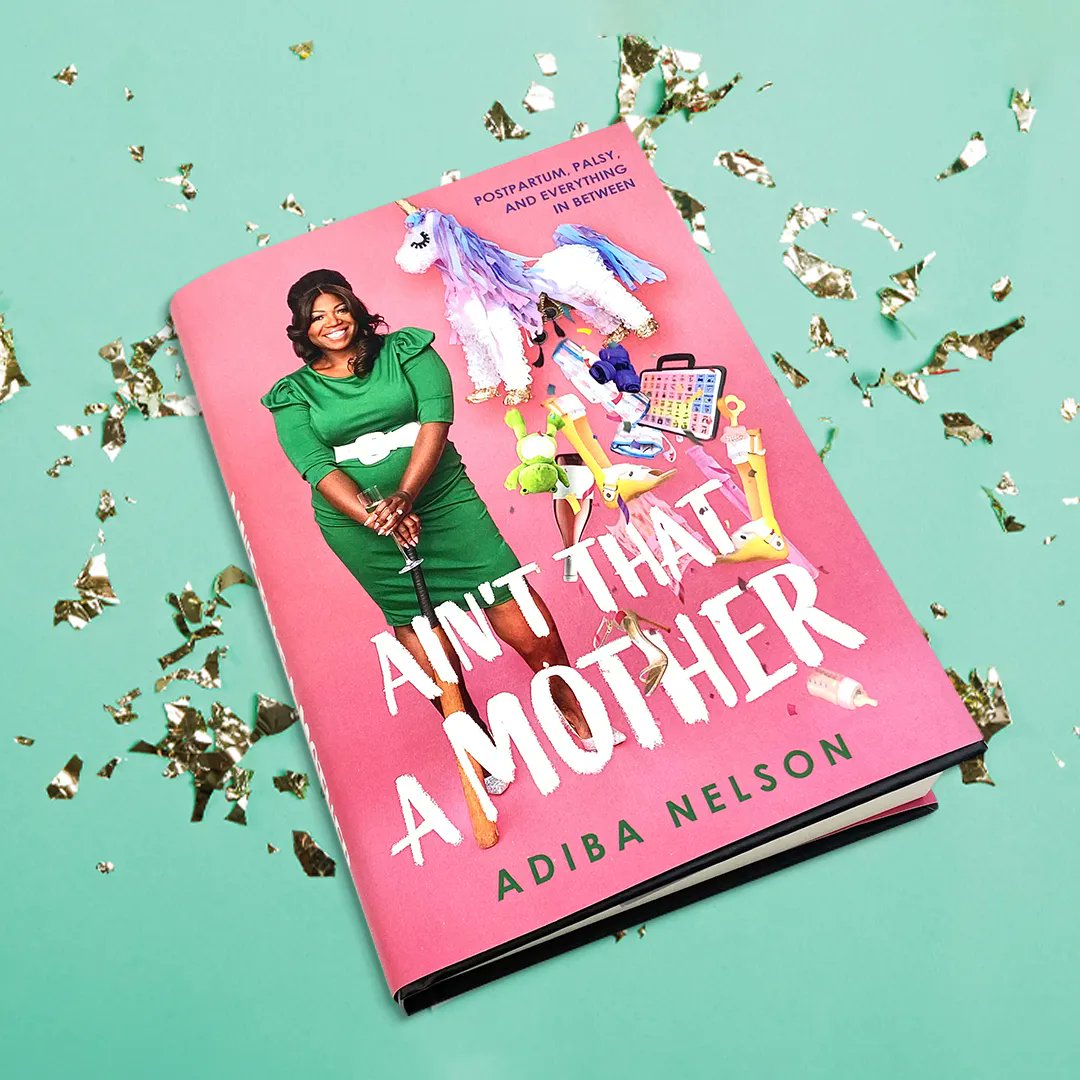 With today marking 7 months of #AINTTHATAMOTHER by @adibanelson being out, peep the latest praise from @literarymama:

“Nelson brings bling and badassness to motherhood…May we become more fearless, more Nelsonesque.”

👉Read:buff.ly/3FA6mSg
📘Buy:buff.ly/3BFo6rr