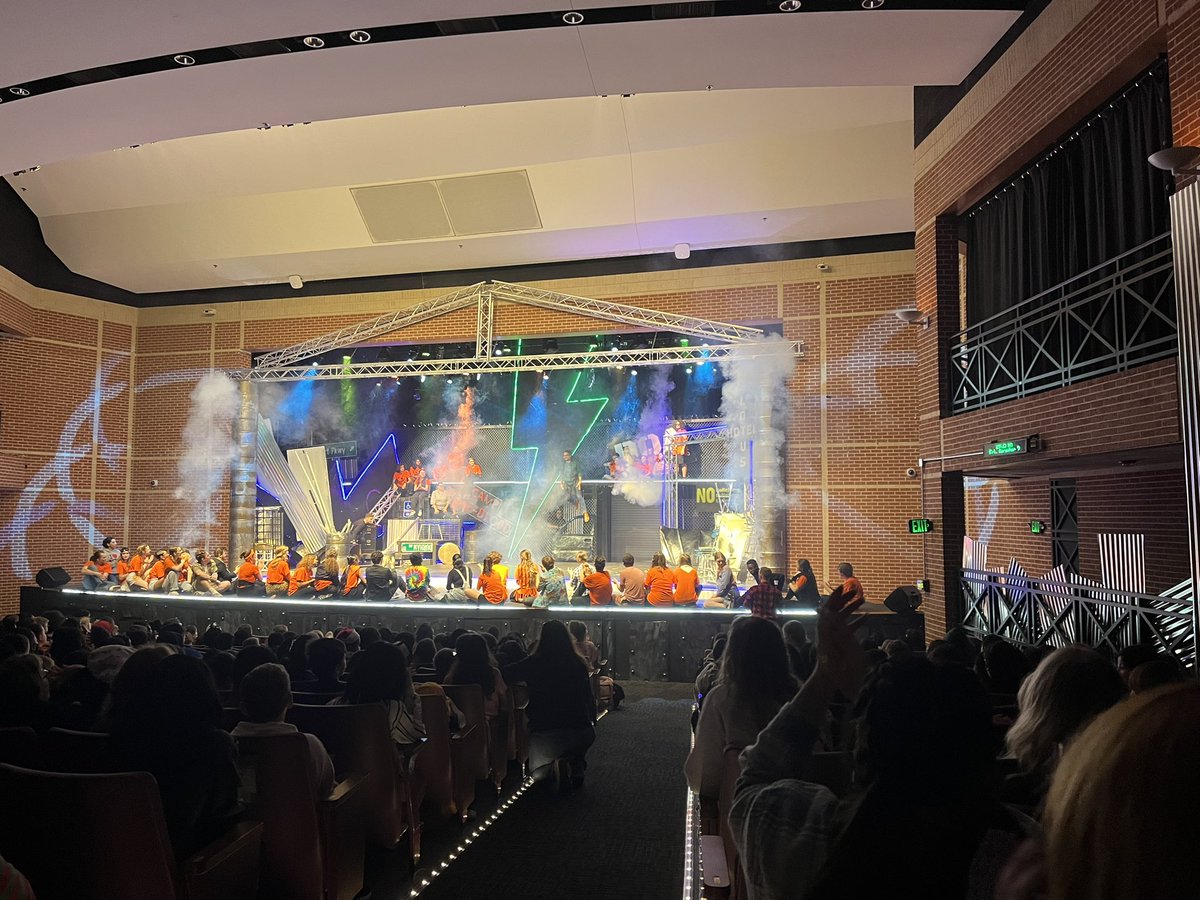 Loved getting to see a few former students preform yesterday at Fossil Ridge during our field trip to see their musical!